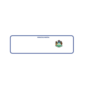 Kwazulu-Natal Number Plates